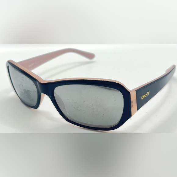 DKNY DY4009 Black Oval Sunglasses Frames Only - Picture 2 of 8